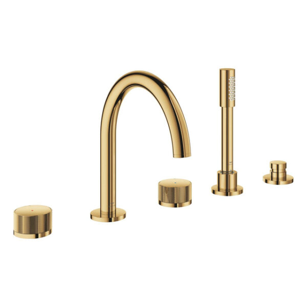 Grohe Atrio private collection 5-gats badrandmengkraan m/grepen cool sunrise 25226GL0