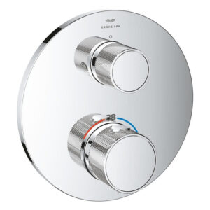 Grohe Atrio private collection afbouwdeel - thermostatisch - met omstel - inbouw - chroom 24396000