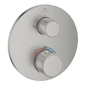 grohe atrio private collection afbouwdeel thermostatisch met omstel inbouw supersteel sw929919