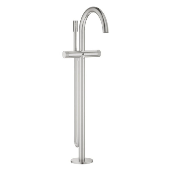 Grohe Atrio private collection vrijstaande badmengkraan m/grepen supersteel 25229DC0