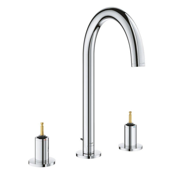 Grohe Atrio private collection wastafelkraan - L-size - 3gats - opbouw - chroom 20593000