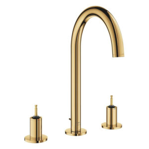 Grohe Atrio private collection wastafelkraan - L-size - 3gats - opbouw - cool sunrise 20593GL0