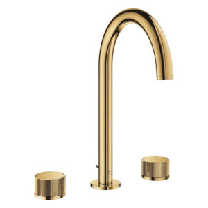 Grohe Atrio private collection wastafelkraan - L-size - 3gats - opbouw - cool sunrise 20595GL0