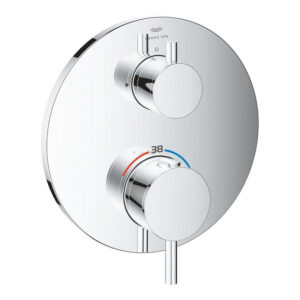 Grohe Atrio thermostatische afdekset zonder omstel chroom 24357000