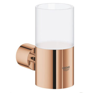 GROHE Atrio wandhouder v. glas of zeepdispenser warm sunset 40304DA3