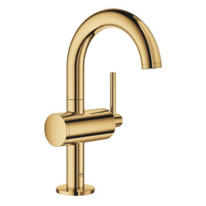 GROHE Atrio Wastafelkraan Opbouw - uitloop 12.5cm - M-size - push open - cool sunrise 32043GL3