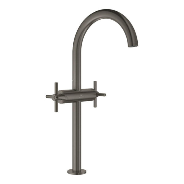 Grohe Atrio XL-size wastafelmengkraan push open graphite geb. 21149AL0