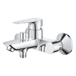 GROHE BauEdge badkraan met koppelingen chroom 23604001