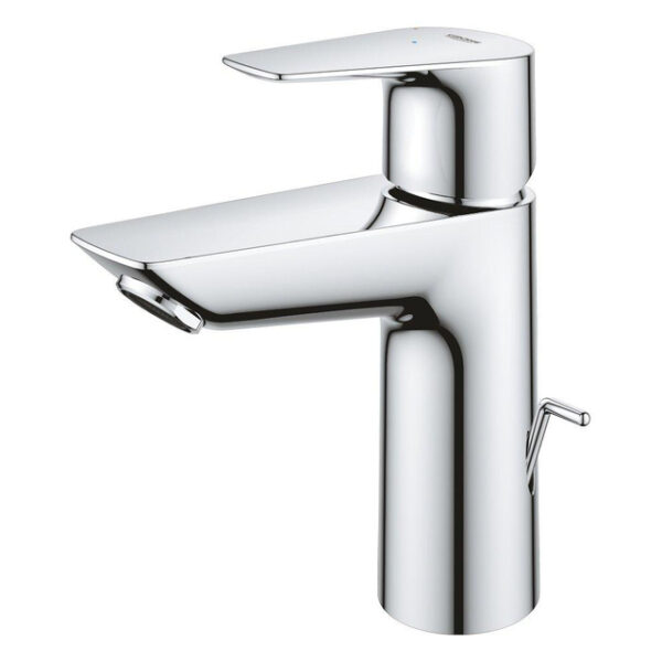 grohe bauedge waterbesparende wastafelkraan m size met trekwaste chroom sw536475