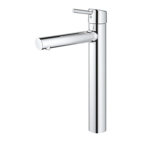 grohe concetto waterbesparende wastafelkraan xl size m. gladde body chroom sw444351