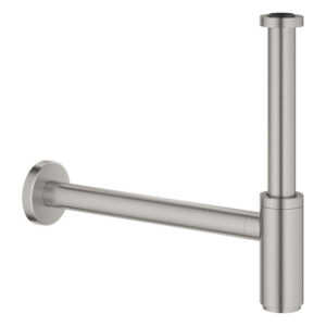 GROHE design sifon 1 1/4" met muurbuis supersteel 28912DC0