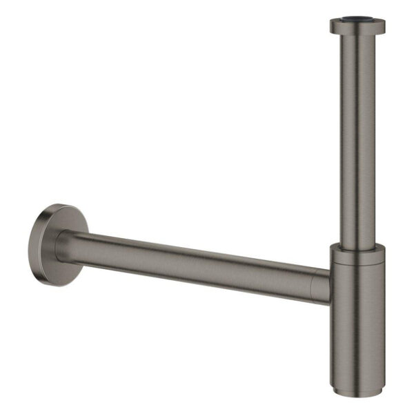 grohe designsifon 1 1 4 minimalistisch brushed hard graphite sw422353