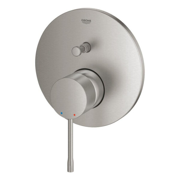 GROHE Essence badkraan - inbouw - met omstel - Supersteel 24167DC1