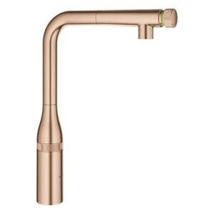 GROHE Essence Keukenkraan - hoog - draaibare/uittrekbare uitloop - warm sunset geborsteld 31615DL0