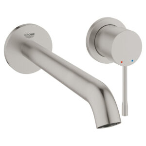 GROHE Essence New Wastafelkraan Inbouw - uitloop 23cm -L-size - inbouwdeel - supersteel SW73262 / SW28941