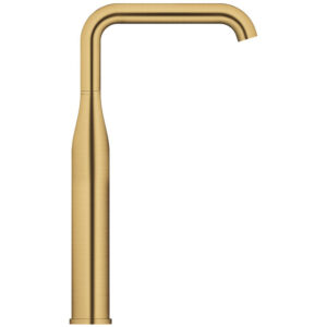 grohe essence wastafelkraan opbouw uitloop 17.9cm xl size hoge draaibare uitloop gladde body brushed cool sunrise sw701423