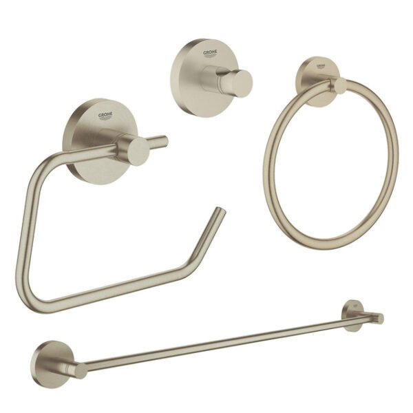 grohe essentials accessoireset 4 delig met handdoekring 1