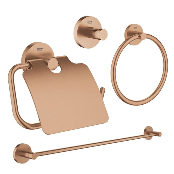 grohe essentials accessoireset 4 delig met handdoekring 5