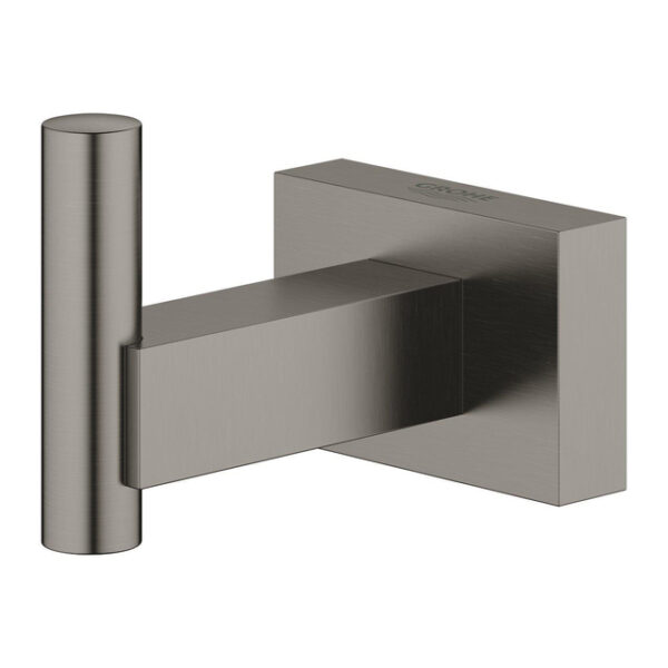 grohe essentials cube haak brushed hard graphite sw444365