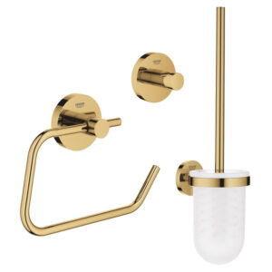 GROHE Essentials Toilet accessoireset 3-delig met toiletborstelhouder