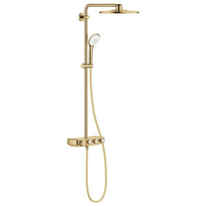 GROHE Euphoria SmartControl Regendoucheset Opbouw - hoofddouche 31cm - hannddouche rond - cool sunrise 26507GL0