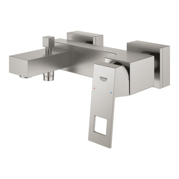 grohe eurocube badkraan m. omstel m. koppelingen supersteel sw523664