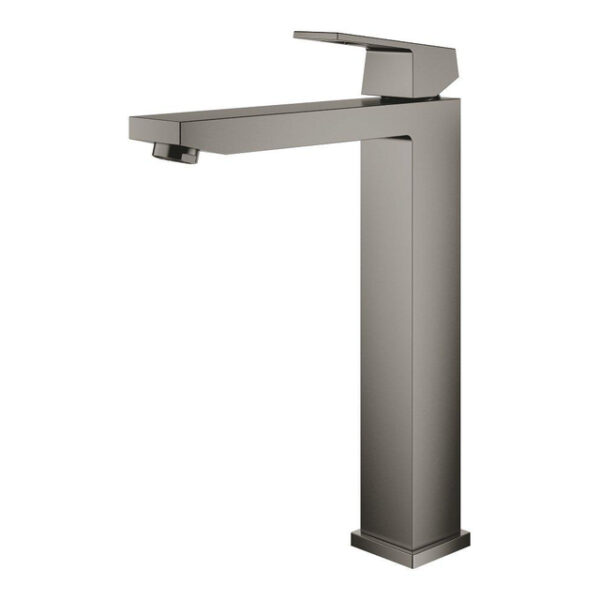 grohe eurocube waterbesparende wastafelkraan xl size m. gladde body brushed hard graphite sw444482