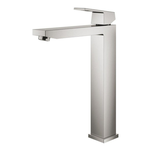 grohe eurocube waterbesparende wastafelkraan xl size m. gladde body supersteel sw444354