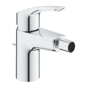 grohe eurosmart bidetmengkraan s size eengatsmontage met temperatuurbegrenzer chroom sw646827