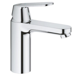 grohe eurosmart cosmopolitan waterbesparende wastafelkraan m size met push open chroom sw439025