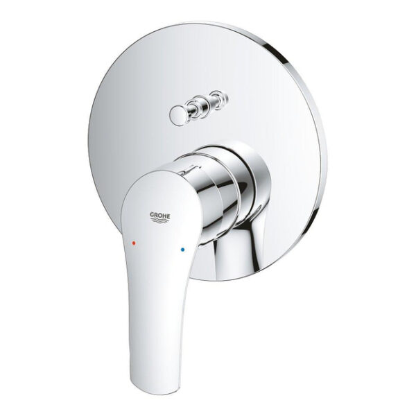 grohe eurosmart inbouw badmengkraan 15.8cm rond chroom sw654744