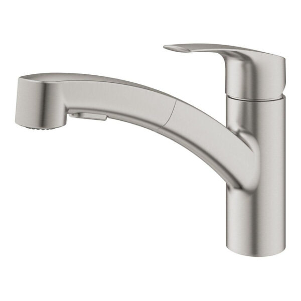 grohe eurosmart keukenkraan supersteel geborsteld sw536471