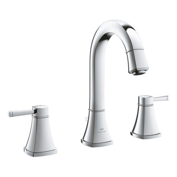 Grohe Grandera 3-gats wastafelmengkraan hoog m/waste chroom 20619000