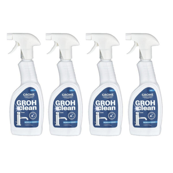 GROHE Grohclean sproeiflacon - 4 stuks - 4 x 500 ml 48166000 x 4