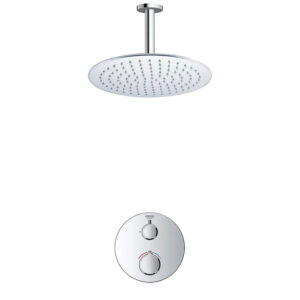 GROHE Grohtherm Regendoucheset Inbouw - hoofddouche 30cm - 1 functie - plafondarm 20cm - chroom SW236914 sw105953 SW696252 SW377830