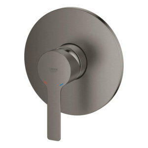 grohe lineare new inbouwthermostaat 1 knop brushed hard graphite sw523640