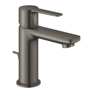 GROHE Lineare waterbesparende wastafelkraan xs-size met waste brushed hard graphite 32109AL1