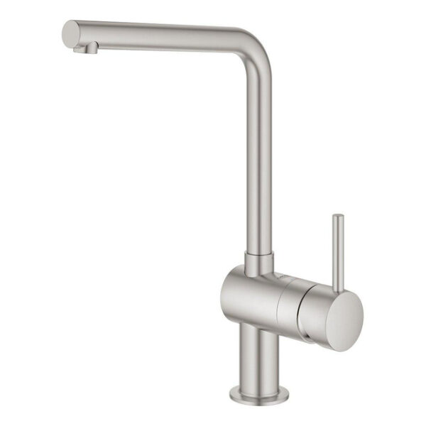 GROHE Minta Keukenkraan - hoog - l uitloop - supersteel geborsteld OUTLETSTORE 31375DC0