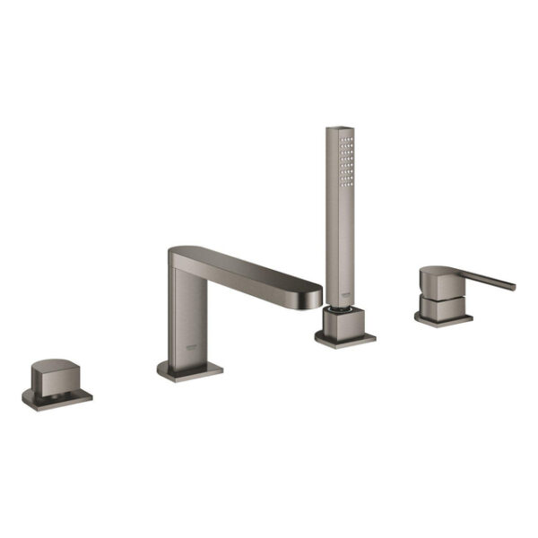 GROHE Plus afbouwdeel 4-gats badrandcombinatie m. omstel incl. baduitloop