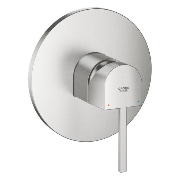 GROHE Plus afbouwdeel v. inbouw douchekraan z. omstel supersteel 24059DC3