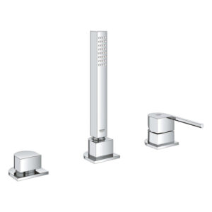 GROHE Plus afbouwdeel voor 3-gats badrandcombinatie met omstel met handdouche en doucheslang 200cm chroom 23845003