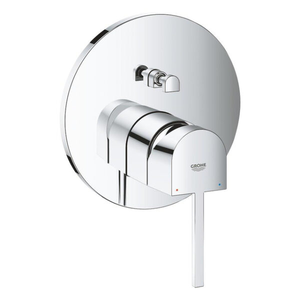 GROHE Plus afbouwdeel voor inbouw badkraan met omstel chroom 24060003