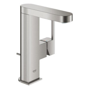 GROHE Plus waterbesparende wastafelkraan m-size met waste supersteel 23871DC3