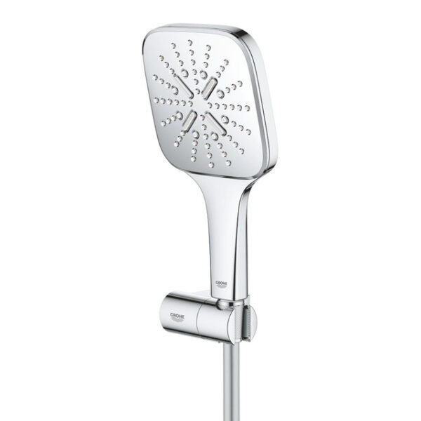 grohe rainshower smartactive 130 cube badset verstelbaar met doucheslang 150cm chroom sw471475