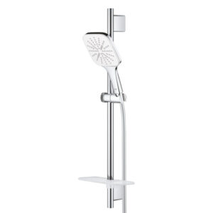 GROHE Rainshower SmartActive 130 Cube glijstangset m. zeepschaal 60cm chroom 26584ls0