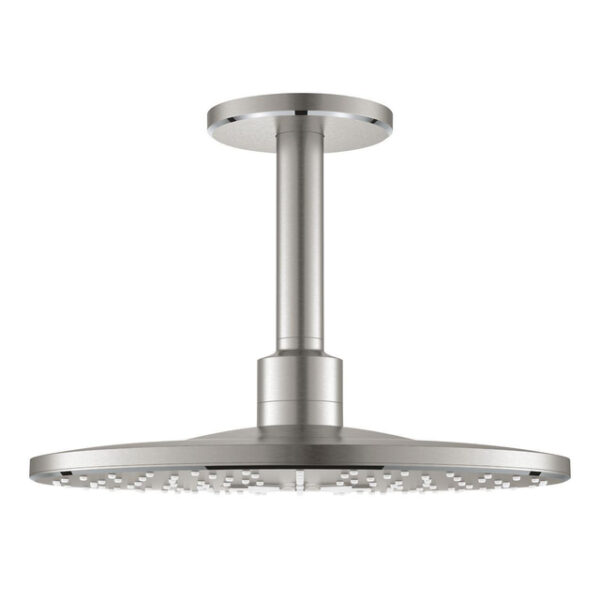 grohe rainshower smartactive hoofddouche 31x31cm plafondmontage met 2 straalsoorten supersteel sw545416