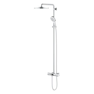 GROHE Rainshower SmartActive Regendoucheset Opbouw - badkraan - hoofddouche 31cm - handddouche rond - chroom 26657000