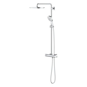 grohe rainshower smartactive regendoucheset opbouw douchekraan hoofddouche 31cm handdouche rond chroom sw472245