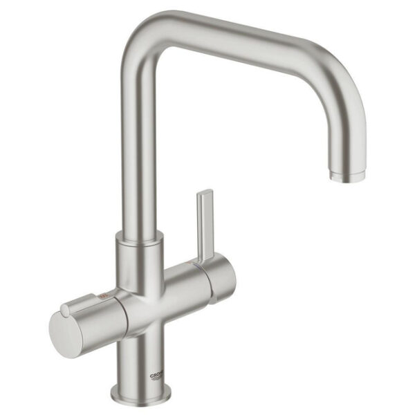 grohe red keukenkraan supersteel sw392166