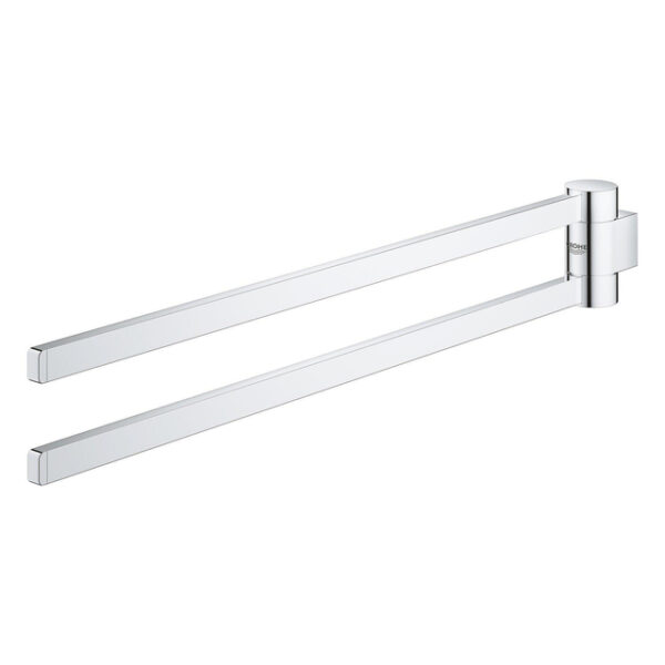 grohe selection 2 lids handdoekhouder 40cm draaibaar chroom sw444528